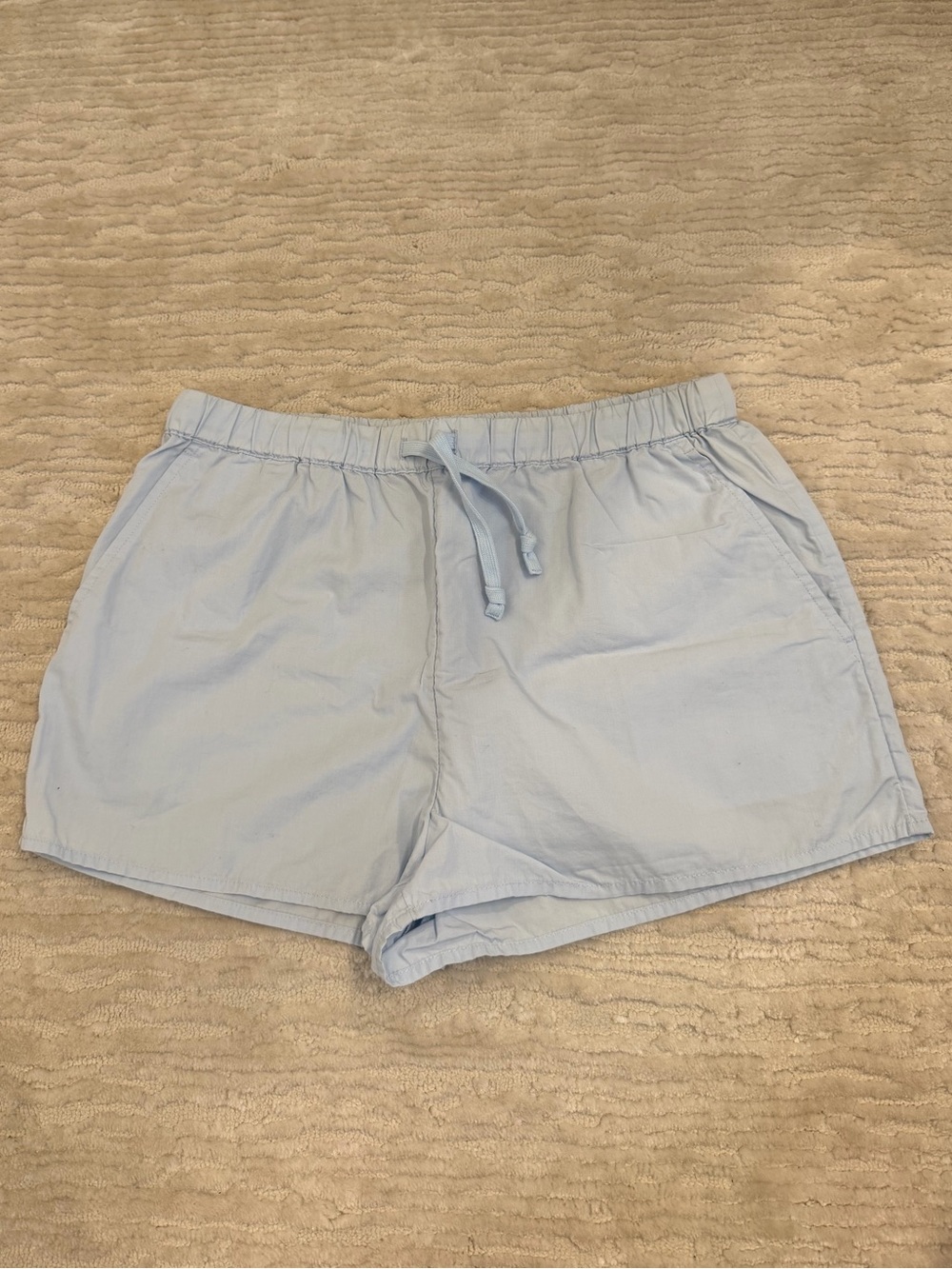 Aritzia wilfred sail poplin micro shorts